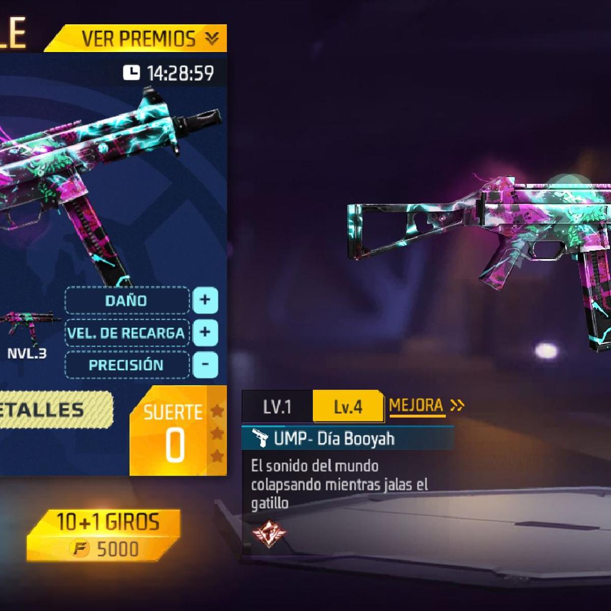 Cuáles son las mejores skins para mejorar mi rendimiento en Free Fire